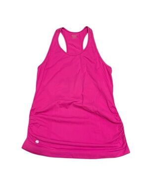 Athleta Hot Pink Racerback Performance Tank Size Large
